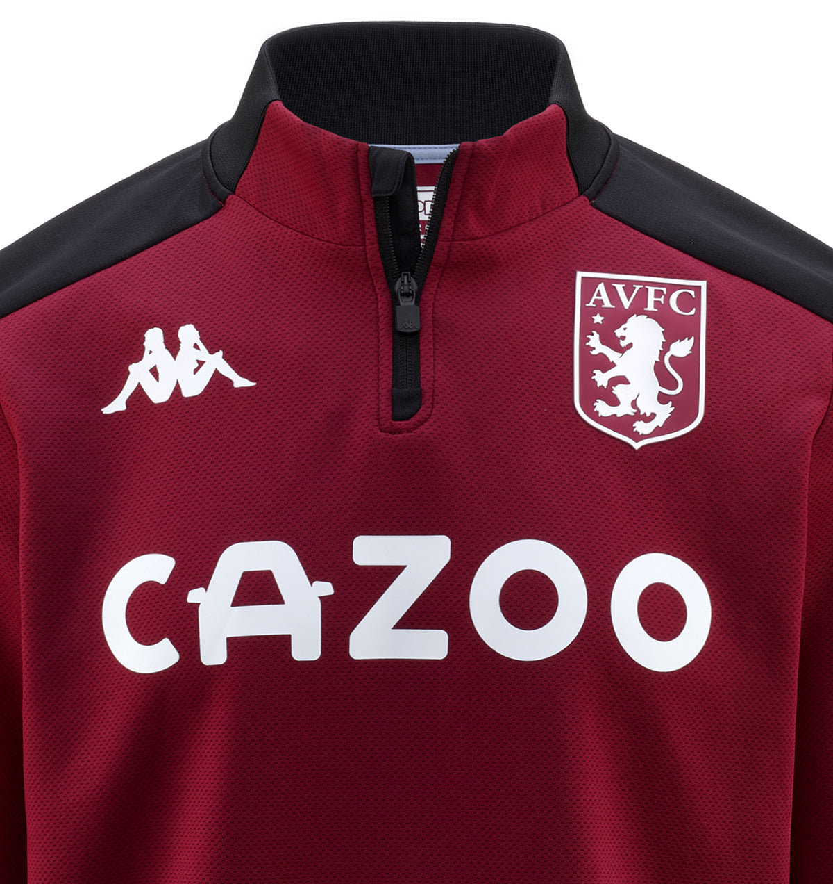 Sweat col zippé Ablas Pro 5 Aston Villa FC Rouge enfant - image 3