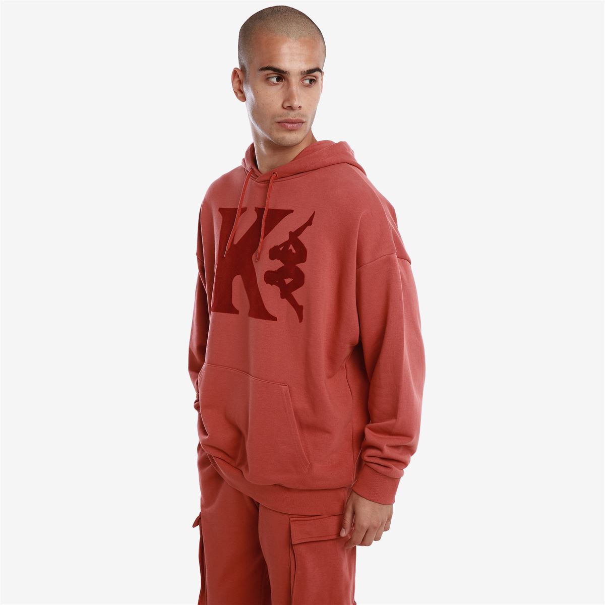 Sweat-shirt à capuche homme Vaste Authentic Marron
