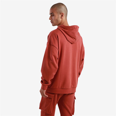 Sweat-shirt à capuche homme Vaste Authentic Marron