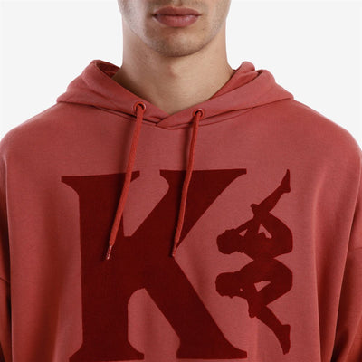 Sweat-shirt à capuche homme Vaste Authentic Marron
