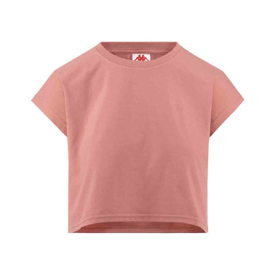 T-shirt femme Lavars Authentic Rose