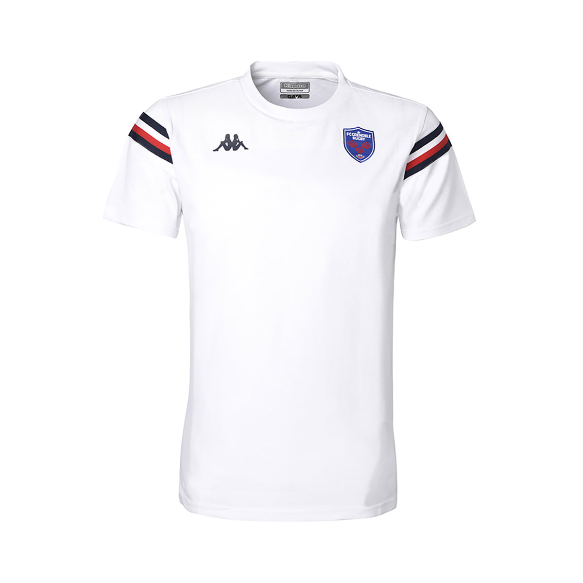 T-shirt Fiori FC Grenoble Rugby Blanc homme - image 1