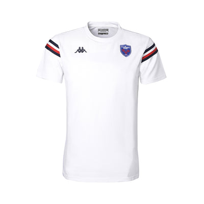 T-shirt Fiori FC Grenoble Rugby Blanc homme - image 1