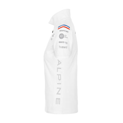 Polo Ashaw BWT Alpine F1 Team Blanc Femme - Image 2