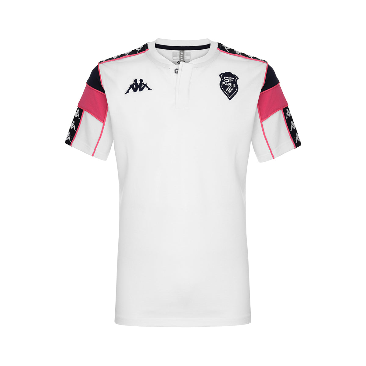 Polo Ararisi Stade Français Paris Blanc homme - image 1