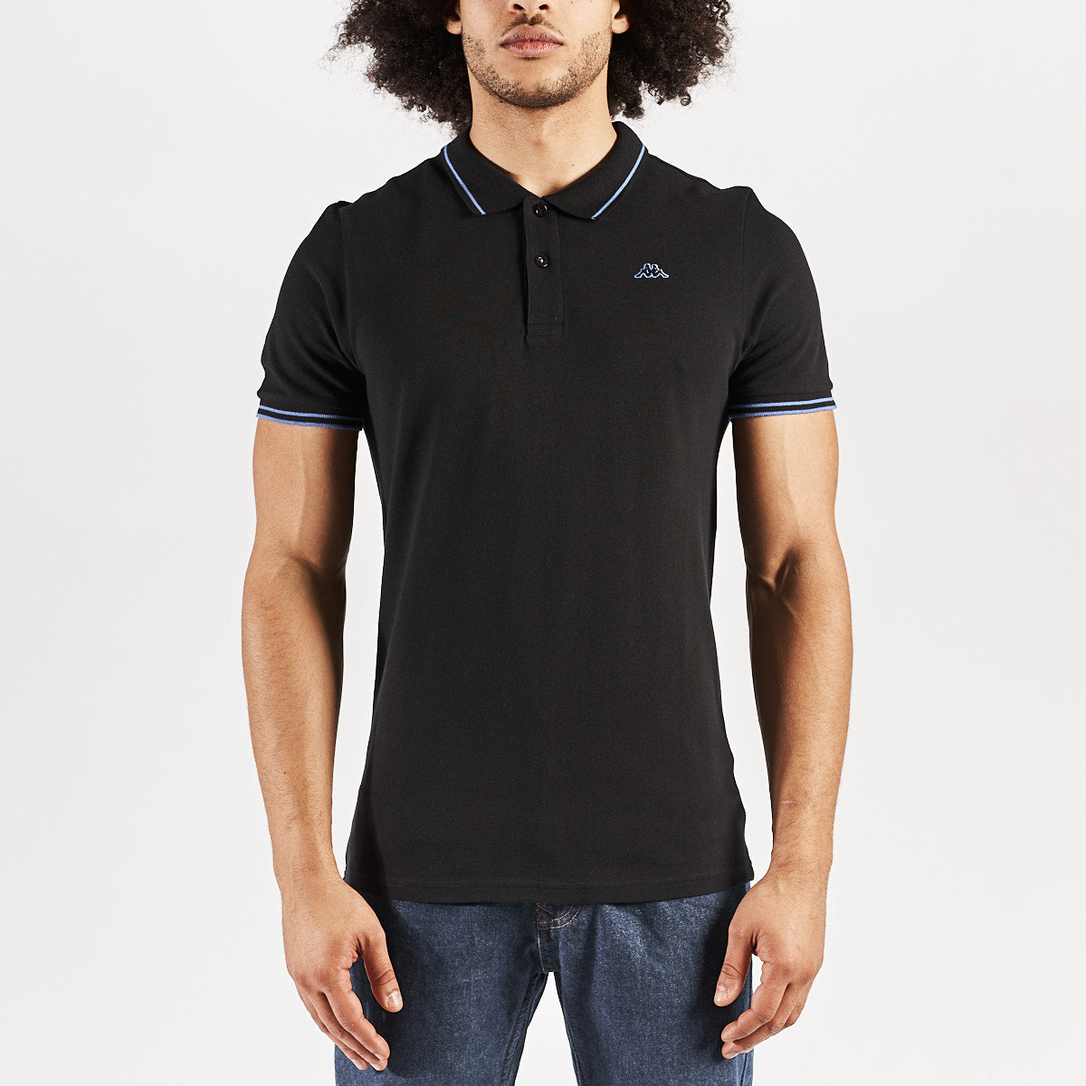Polo Ezio Noir Homme - Image 1