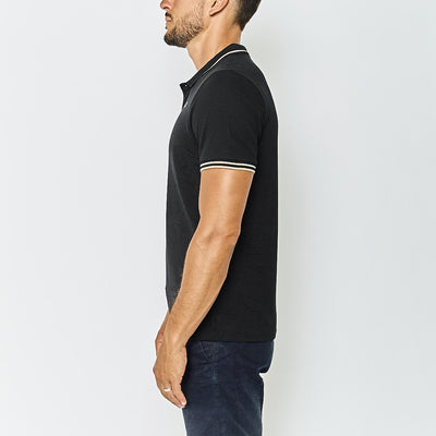 Polo homme Ezio Noir