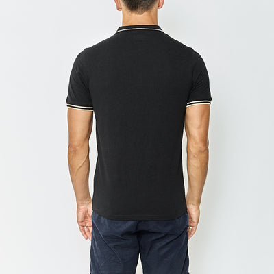 Polo homme Ezio Noir
