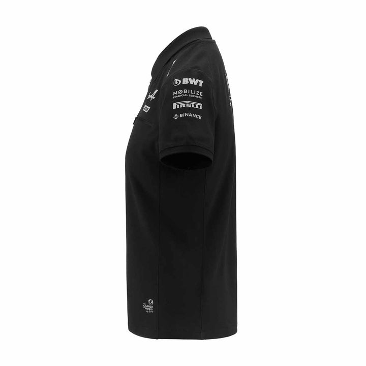 Polo Acraw BWT Alpine F1 Team 2023 Femme Noir