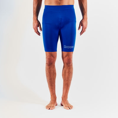 Short de compression Kappa4skin Bhort bleu unisexe - Image 1