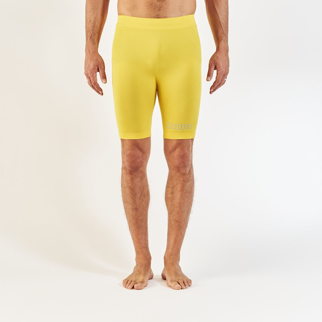 Sous-short Bhort Pro Team Jaune unisexe - Image 1
