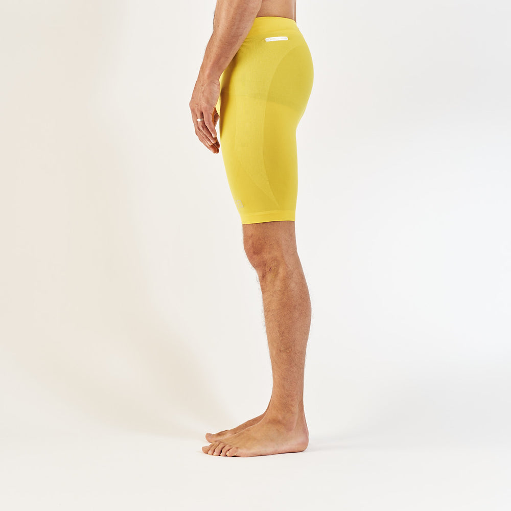 Sous-short Bhort Pro Team Jaune unisexe - Image 2