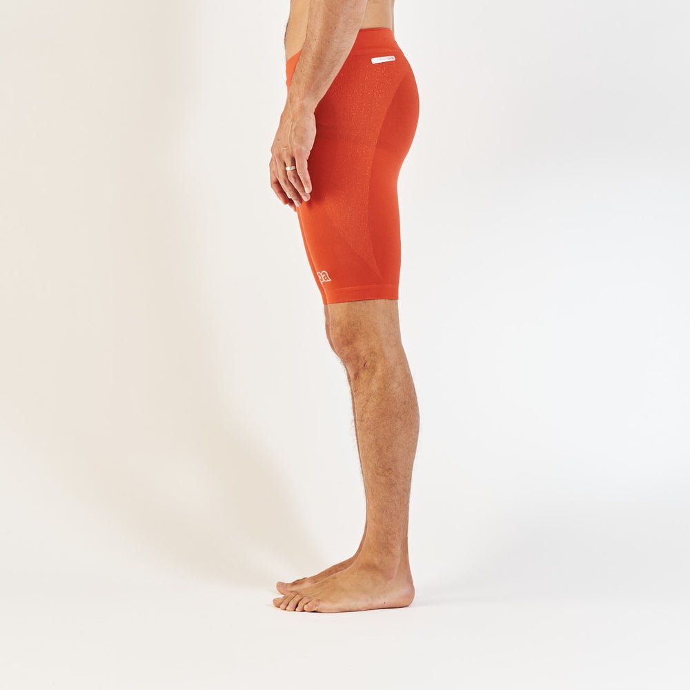 Sous-short Bhort Pro Team Orange unisexe - Image 2