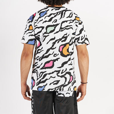 T-shirt Fapo Authentic Blanc Unisexe - Image 3