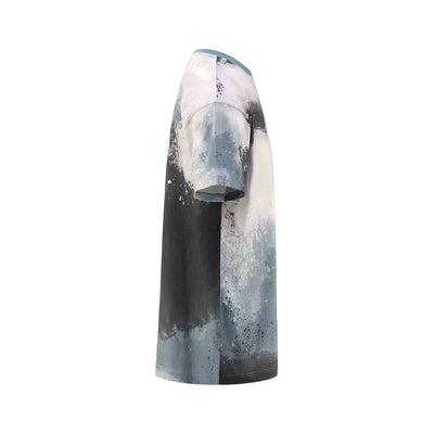 T-shirt unisexe Fapo Print Authentic Bleu