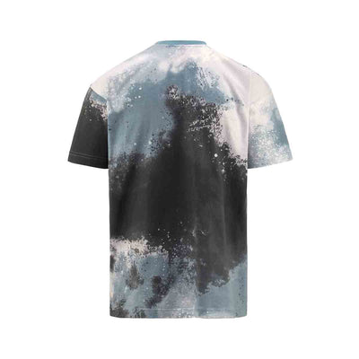 T-shirt unisexe Fapo Print Authentic Bleu