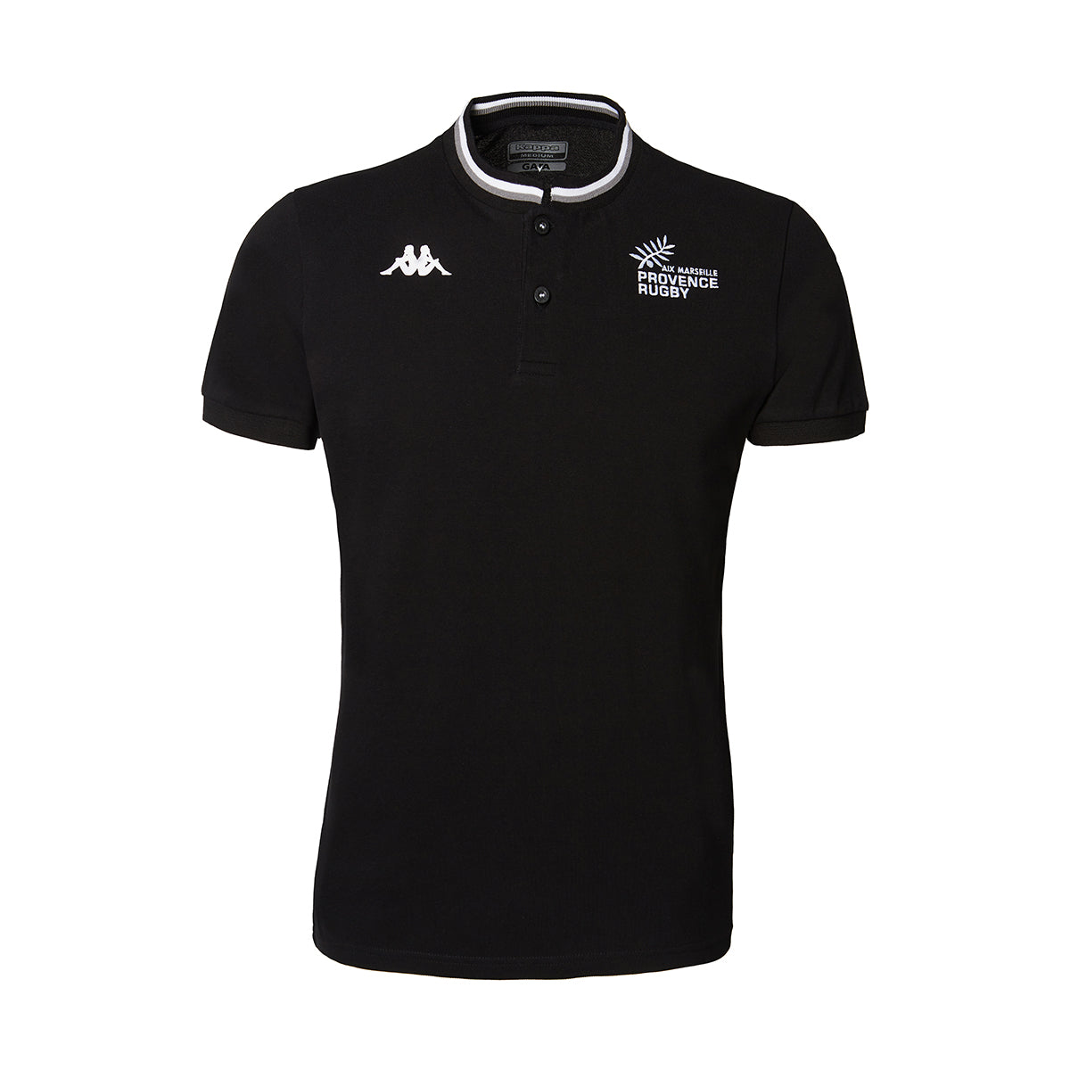 Polo Rotini Provence Rugby Noir homme