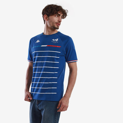 T-shirt Arglan BWT Alpine F1 Team Bleu Homme - Image 4