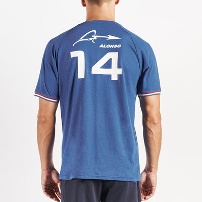 T-shirt Arglan BWT Alpine F1 Team Bleu Homme - Image 3