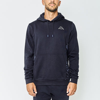 Sweat-shirt à capuche homme Cheldy Bleu