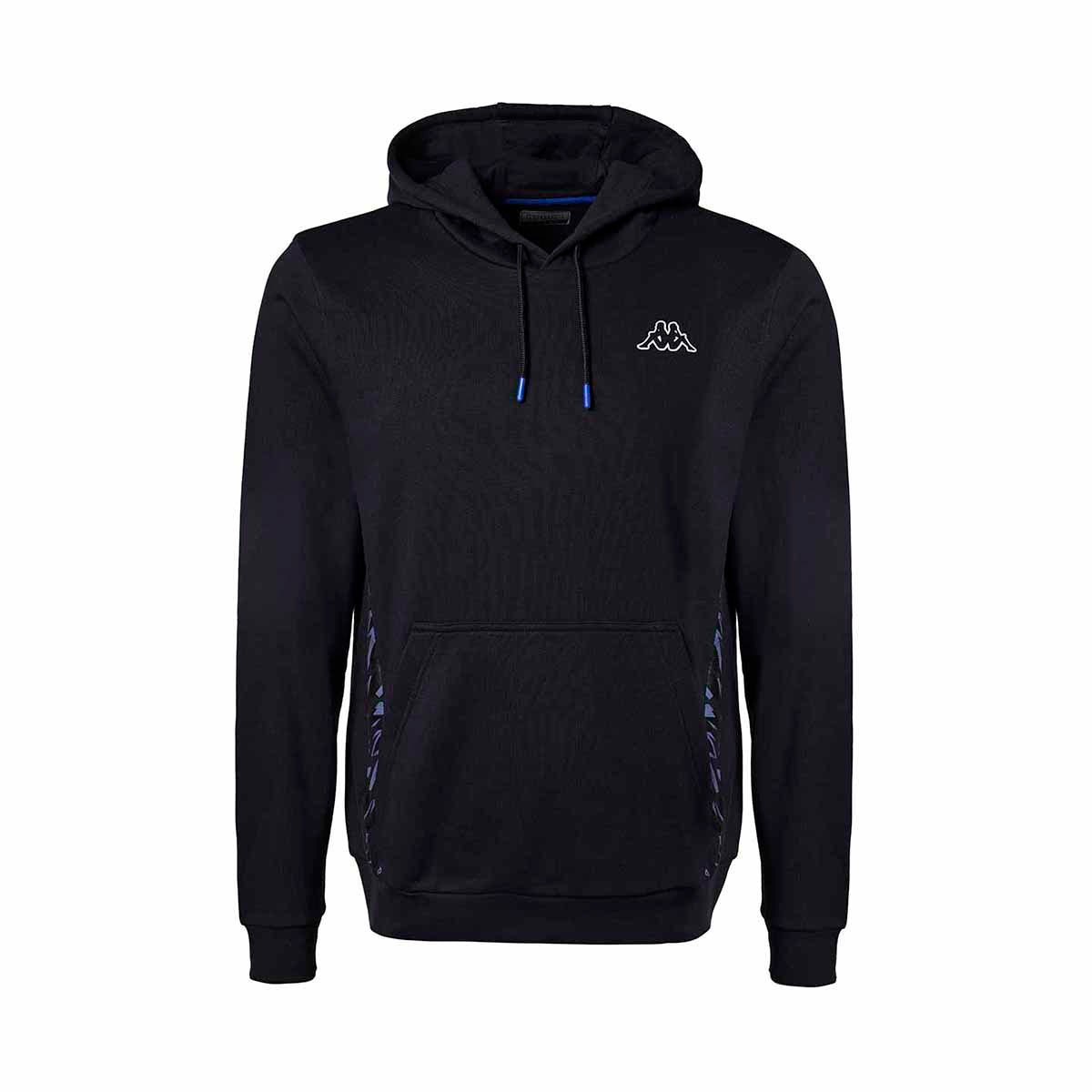 Sweat-shirt à capuche homme Cheldy Bleu
