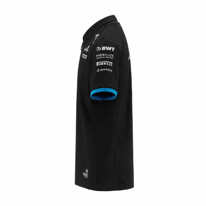 Polo Acrem BWT Alpine F1 Team 2023 Enfant Noir