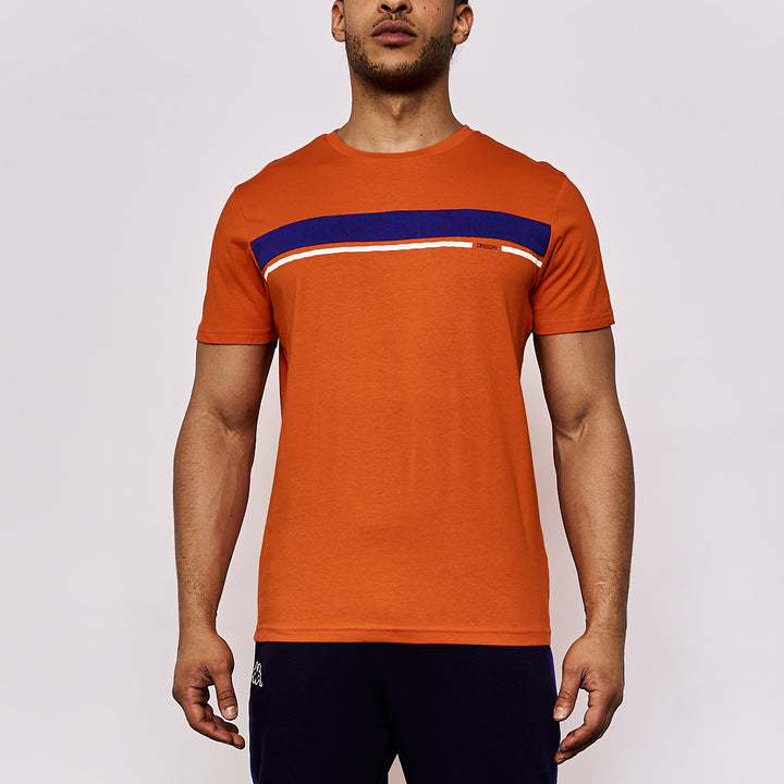 T-shirt homme Anzio Sportswear Orange
