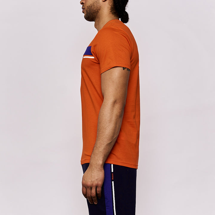 T-shirt homme Anzio Sportswear Orange
