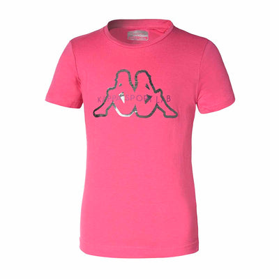 T-shirt enfant Giaglione Sportswear Rose