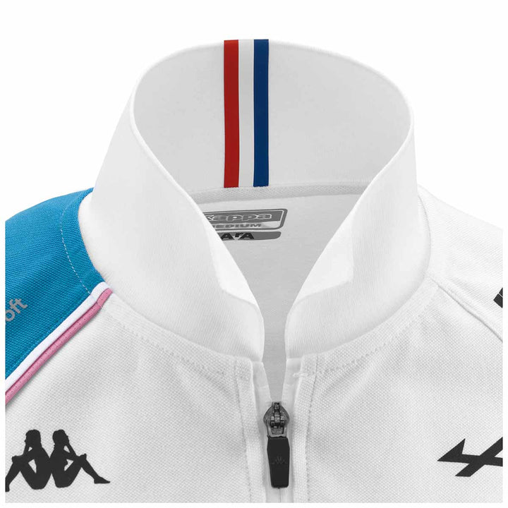 Polo Acrew BWT Alpine F1 Team 2023 Femme Blanc