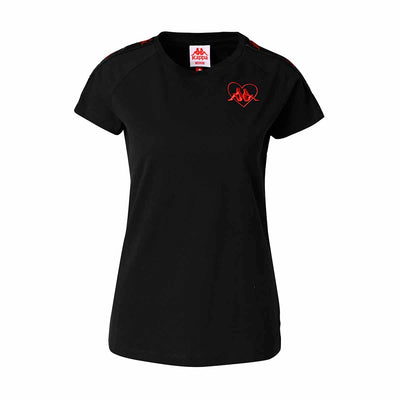 T-shirt femme Lina Authentic Noir