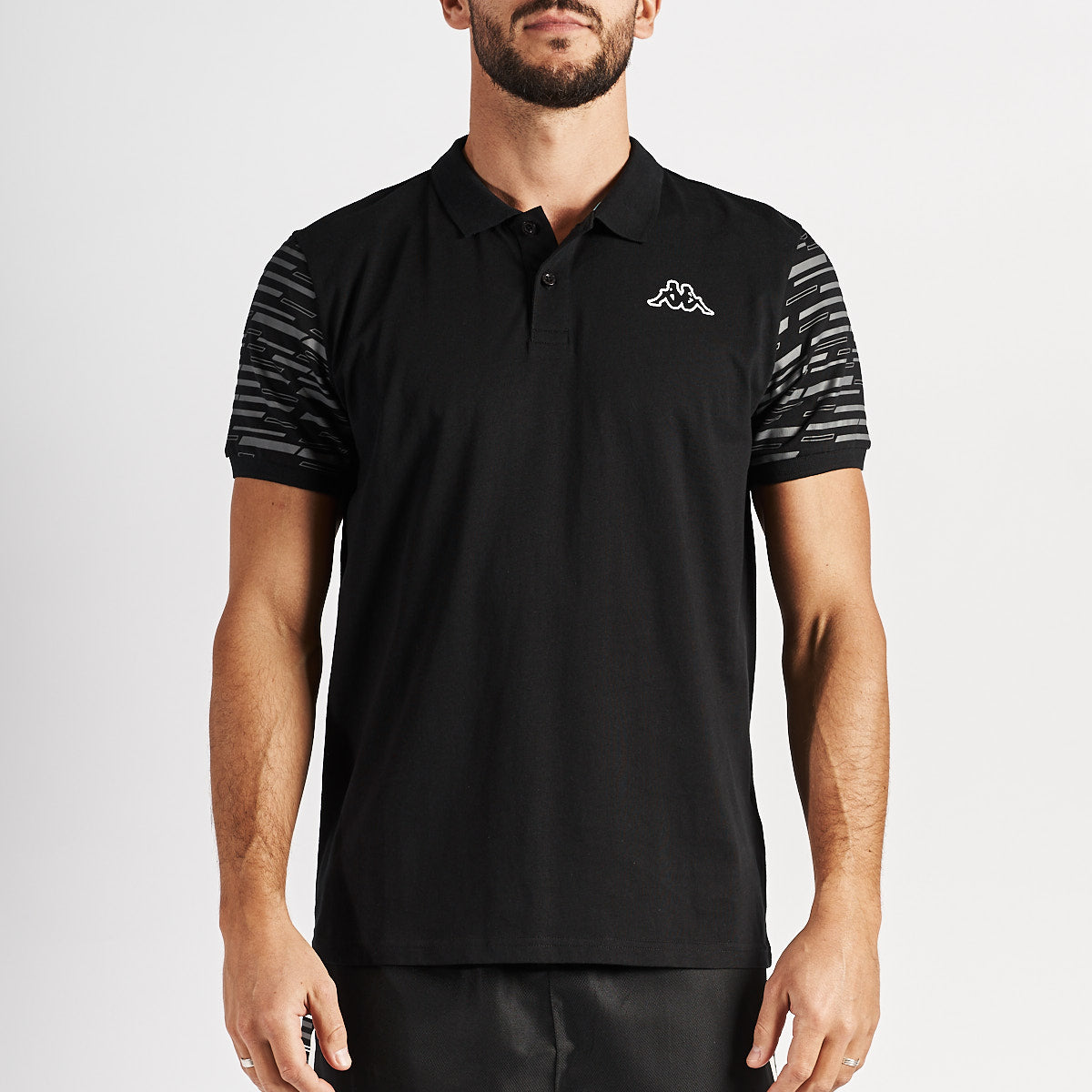 Polo Garcio Noir Homme - Image 1