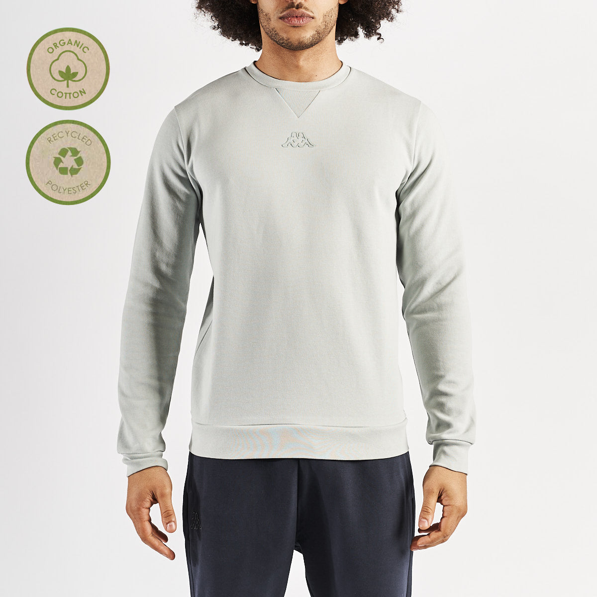 Sweat-shirt Edard Gris Homme