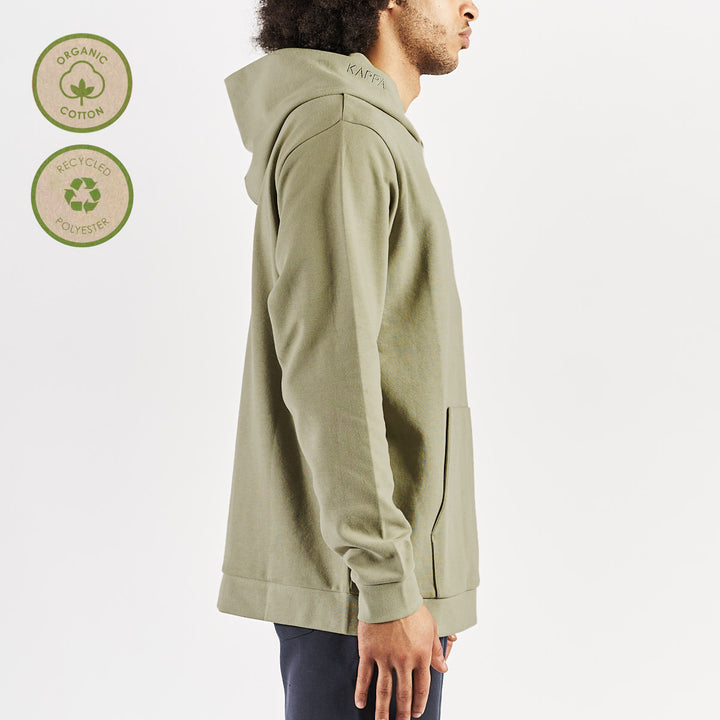 Hoodie Edwyn Vert Homme
