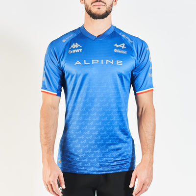 Maillot Kombat pro BWT Alpine F1 Team Bleu Homme - Image 1