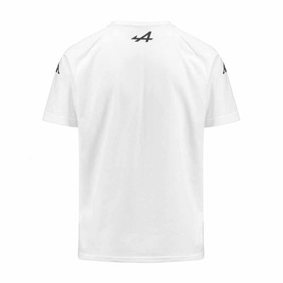 T-Shirt Argla BWT Alpine F1 Team 2023 Homme Blanc