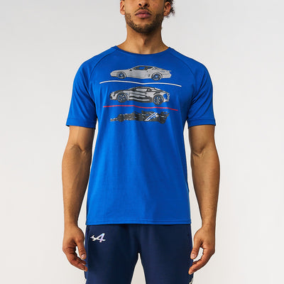 T-Shirt Argla BWT Alpine F1 Team 2023 Homme Bleu