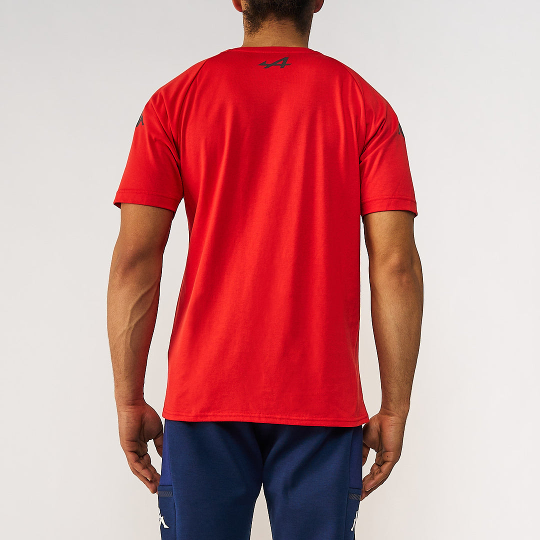 T-Shirt Argla BWT Alpine F1 Team 2023 Homme Rouge