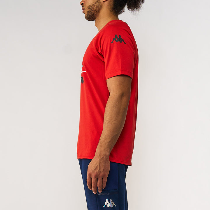 T-Shirt Argla BWT Alpine F1 Team 2023 Homme Rouge