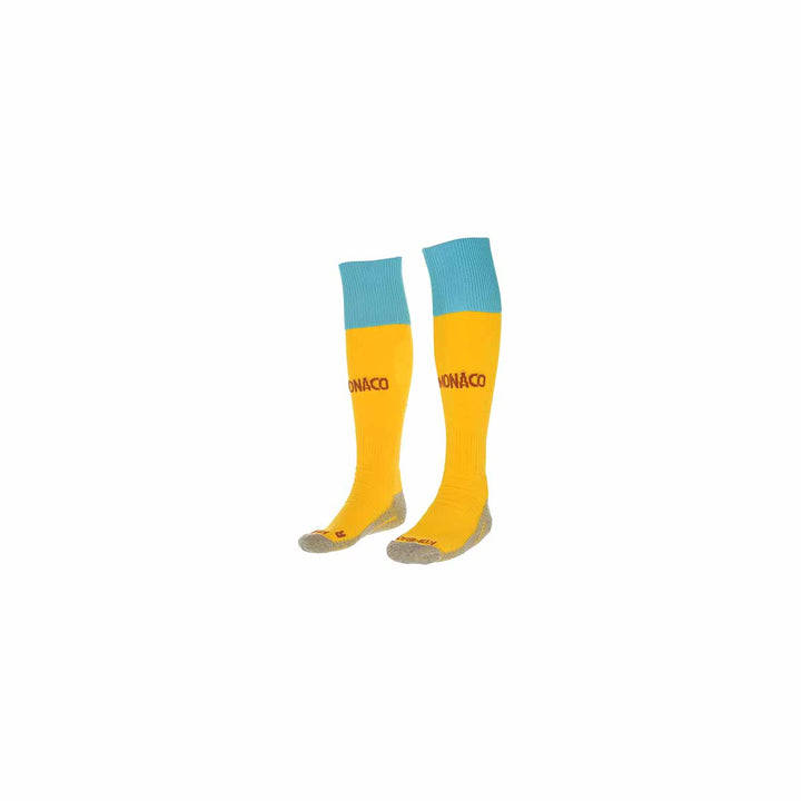 Chaussettes Kombat Drôle de Monsieur x Kappa x AS Monaco Homme Jaune