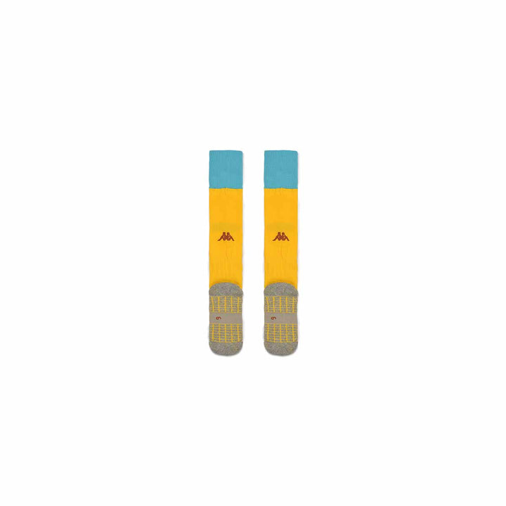 Chaussettes Kombat Drôle de Monsieur x Kappa x AS Monaco Homme Jaune