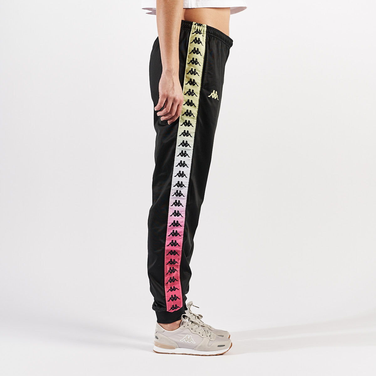 Pantalon Wrastoria Authentic Noir Femme - Image 2