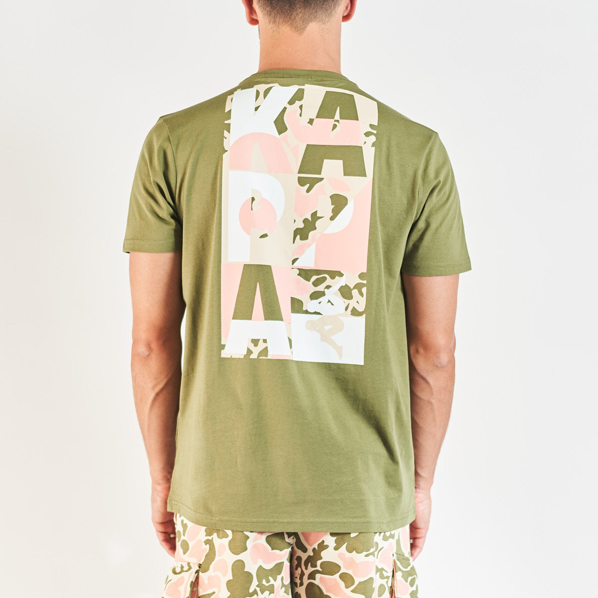 T-shirt Molongio Authentic vert homme - Image 3