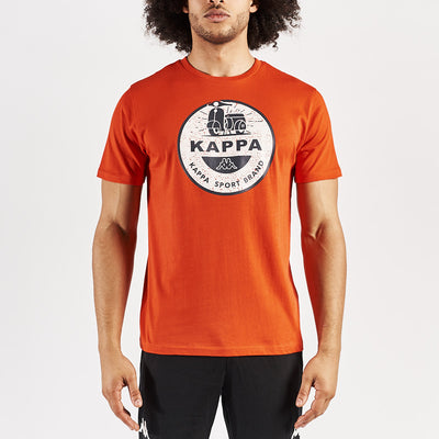 T-shirt Tiscout Orange Homme - Image 1