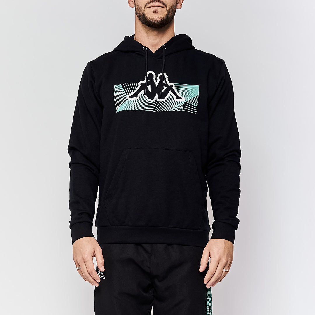 Hoodie homme Eldyn Sportswear Noir