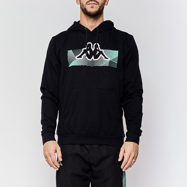 Hoodie homme Eldyn Sportswear Noir