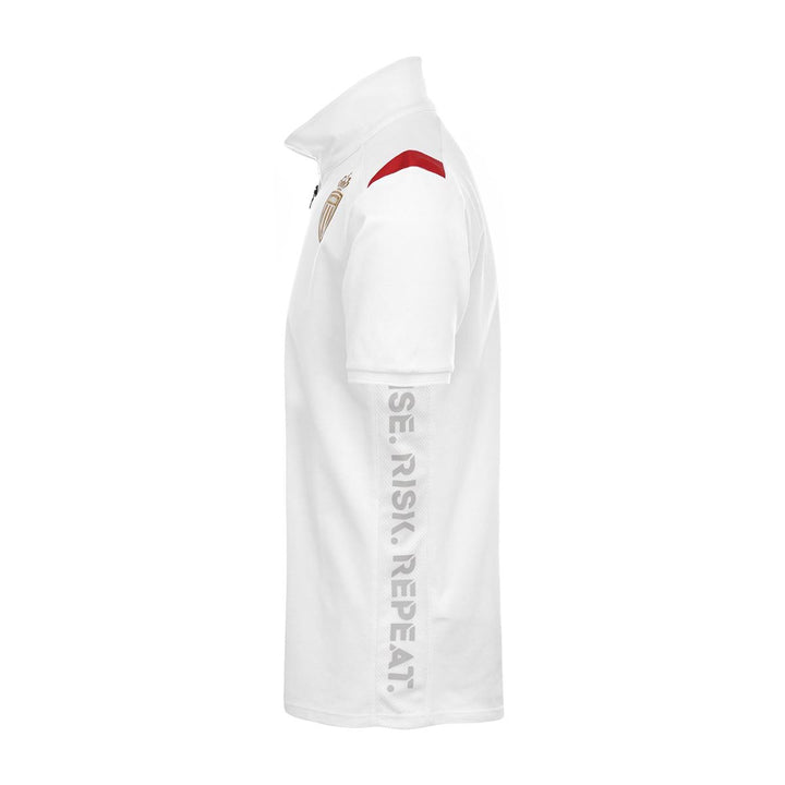 Polo Asham AS Monaco Blanc Homme