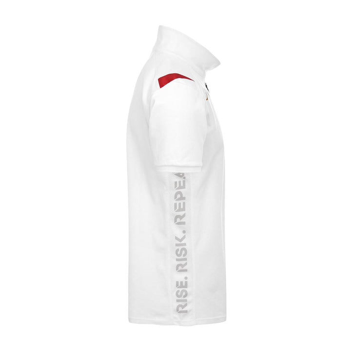 Polo Asham AS Monaco Blanc Homme