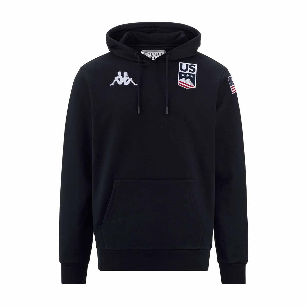 Hoodie US Ski Team Homme Bleu Kappa France