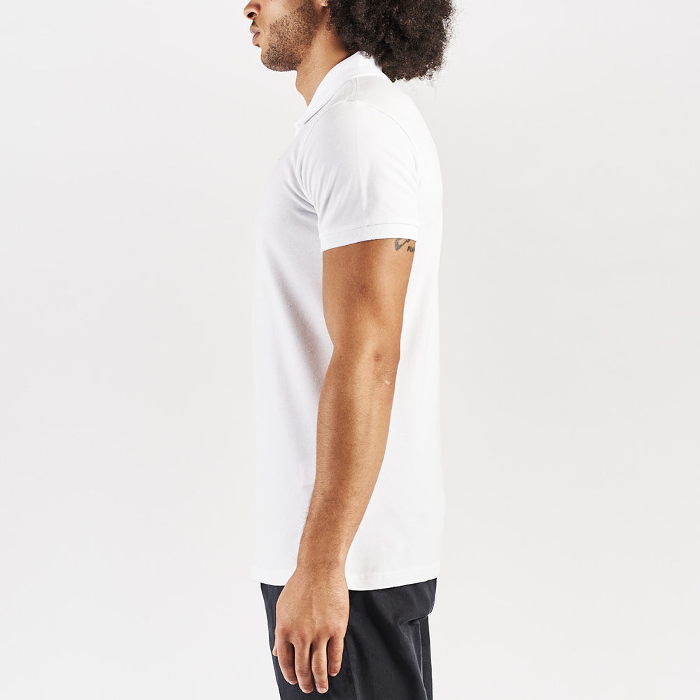 Polo Ned Robe di Kappa Blanc Homme - Image 2